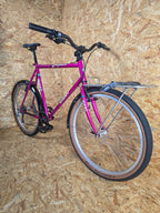 Wide moto riser bar